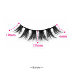 Barbie — dimensions — Badizera Lashes