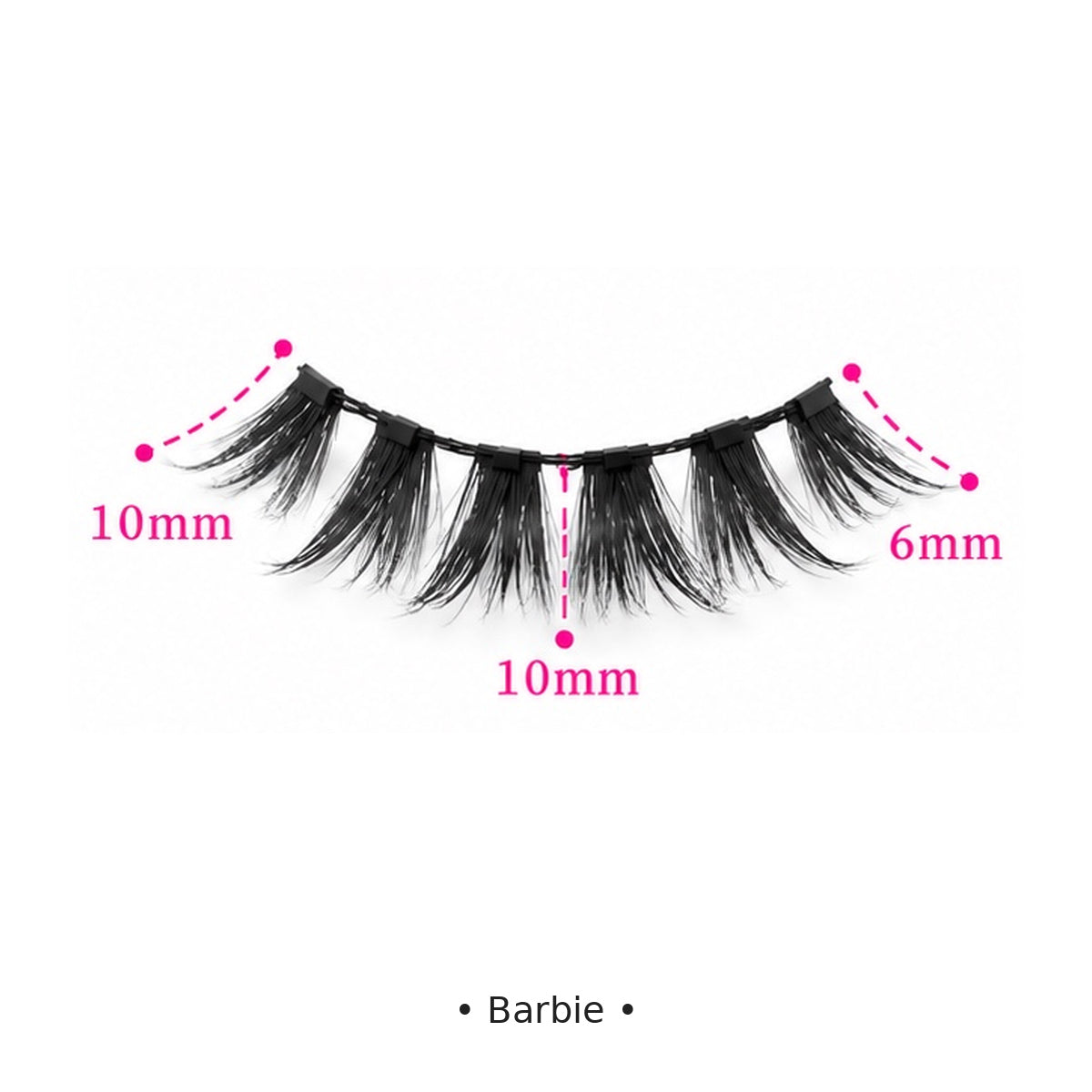 Barbie — dimensions — Badizera Lashes